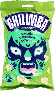 Воздушная кукуруза CHILIMBA со вкусом Васаби с соевым соусом 35г 16шт/кор купить в Донецке - Сушиман