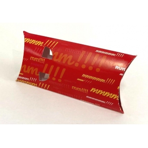 Коробка для пирожка 150*76*25мм, Emoji бумага 25шт/уп 500шт/кор купить в Донецке - Сушиман