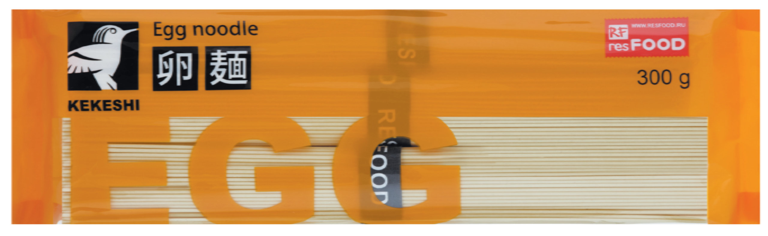 Лапша яичная Kekeshi 300гр, 40шт/кор, Китай купить в Донецке - Сушиман