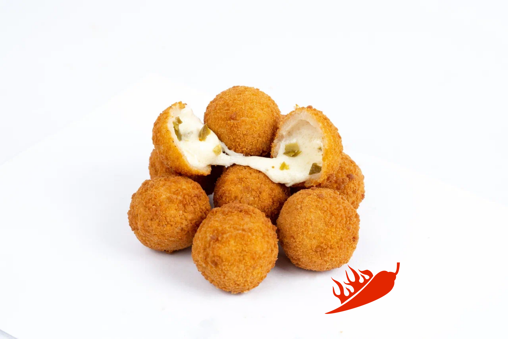 Шарики сырные с моцареллой и халапеньо Uniburger 1кг. 5кг./кор. купить в Донецке - Сушиман