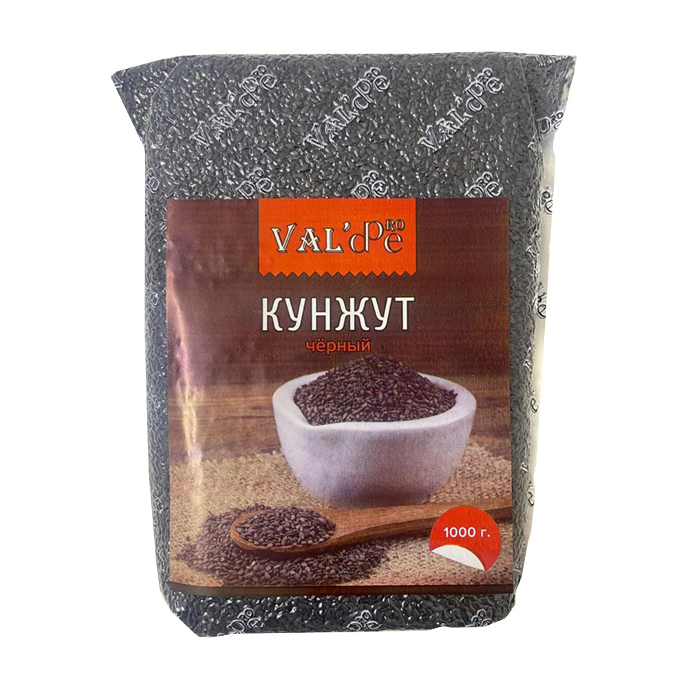 Кунжут черный сырой Valde’Pro 1кг*15 (шт) купить в Донецке - Сушиман