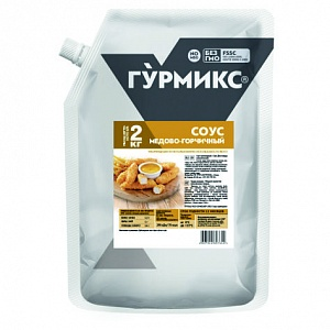 Соус Медово-Горчичный, Гурмикс 2 кг 3шт/кор 10392901 купить в Донецке - Сушиман