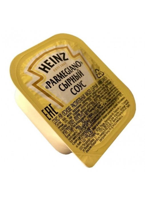 Соус порционный сырный Пармеджано Heinz дип-пот 25мл, 125 шт/кор купить в Донецке - Сушиман