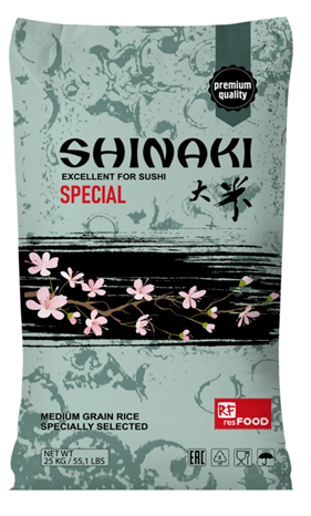 Рис Shinaki Resfood Special 25кг мешок, Россия купить в Донецке - Сушиман