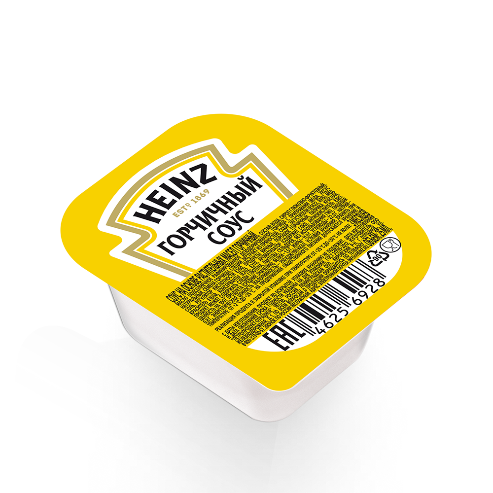 Соус порционный горчичный Heinz дип-пот 25мл, 125шт/кор купить в Донецке - Сушиман