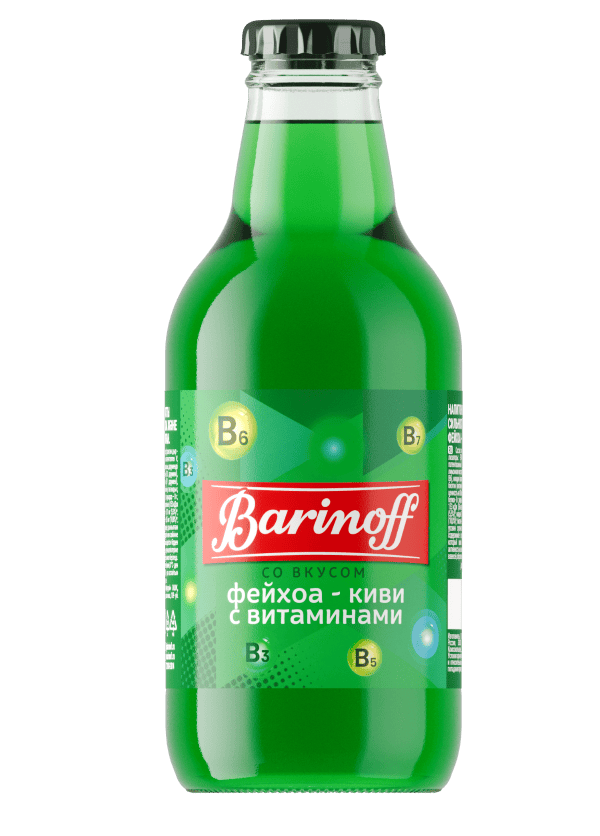 Витаминизированный напиток «Barinoff» ФЕЙХОА-КИВИ 0,25л,Баринофф купить в Донецке - Сушиман