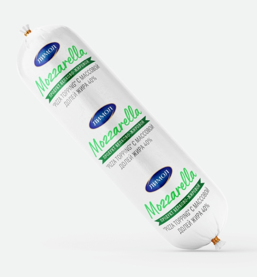 Моцарелла белково-жировой продукт » mozzarella pizza topping» м.д.ж 40% Липецкий МСЗ 1073 купить в Донецке - Сушиман