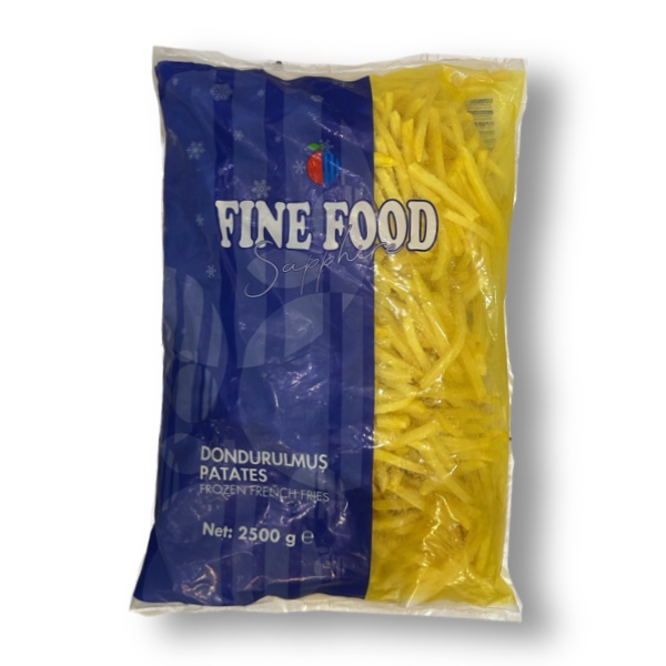 Картофель фри 7*7мм FINE FOOD PREMIUM САПФИР 2,5кг, 5шт/кор купить в Донецке - Сушиман